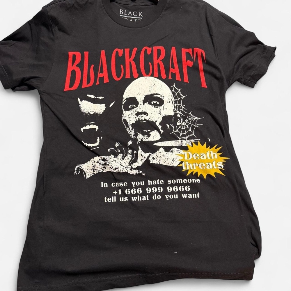 Blackcraft Horror Graphic Tee